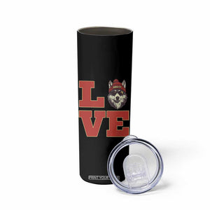 Midwest Wolf Football Pride Skinny Tumbler Game Day Gift TS12 Print Your Wear