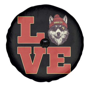 Midwest Wolf Football Pride Spare Tire Cover Game Day Gift TS12 Print Your Wear
