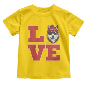 Midwest Wolf Football Pride Toddler T Shirt Game Day Gift TS12 Daisy Print Your Wear