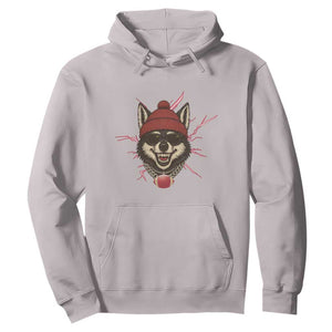 Howling Wolf Spirit For The Midwest Football Fan Hoodie TS12 Ice Gray Print Your Wear