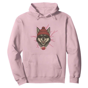 Howling Wolf Spirit For The Midwest Football Fan Hoodie TS12 Light Pink Print Your Wear