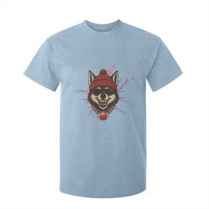Howling Wolf Spirit For The Midwest Football Fan T Shirt For Kid TS12 Light Blue Print Your Wear