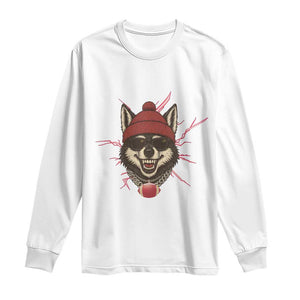 Howling Wolf Spirit For The Midwest Football Fan Long Sleeve Shirt TS12 White Print Your Wear