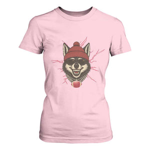 Howling Wolf Spirit For The Midwest Football Fan T Shirt For Women TS12 Light Pink Print Your Wear