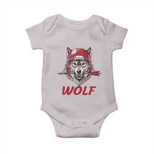 Midwest Game Day Lifestyle Baby Onesie Football Fan Gift TS12 Ice Gray Print Your Wear