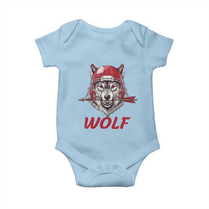 Midwest Game Day Lifestyle Baby Onesie Football Fan Gift TS12 Light Blue Print Your Wear