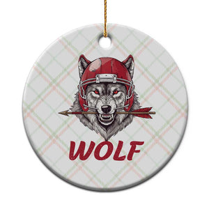 Midwest Game Day Lifestyle Ceramic Ornament Football Fan Gift TS12 1pc Christmas Plaid Print Your Wear
