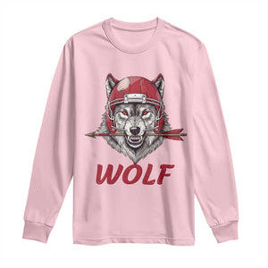 Midwest Game Day Lifestyle Long Sleeve Shirt Football Fan Gift TS12 Light Pink Print Your Wear