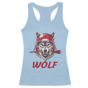 Midwest Game Day Lifestyle Racerback Tank Top Football Fan Gift TS12 Light Blue Print Your Wear