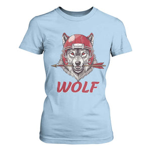 Midwest Game Day Lifestyle T Shirt For Women Football Fan Gift TS12 Light Blue Print Your Wear