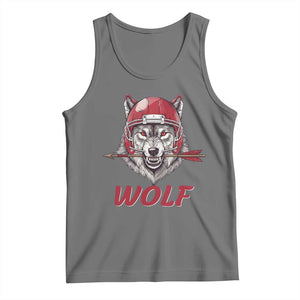 Midwest Game Day Lifestyle Tank Top Football Fan Gift TS12 Black Heather Print Your Wear