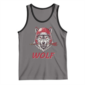 Midwest Game Day Lifestyle Tank Top Football Fan Gift TS12 Deep Heather Black Print Your Wear