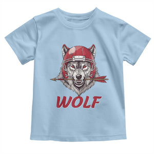 Midwest Game Day Lifestyle Toddler T Shirt Football Fan Gift TS12 Light Blue Print Your Wear