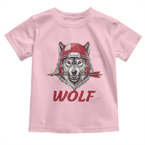 Midwest Game Day Lifestyle Toddler T Shirt Football Fan Gift TS12 Light Pink Print Your Wear