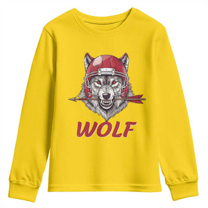 Midwest Game Day Lifestyle Youth Sweatshirt Football Fan Gift TS12 Daisy Print Your Wear