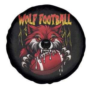 Wolf Football Lover Spare Tire Cover American Sports Fan Gift TS12 Print Your Wear