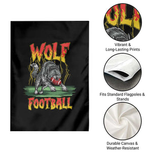 Lightning Wolf Lover Garden Flag Sport Lover Gift TS12 Print Your Wear