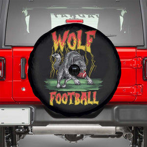 Lightning Wolf Lover Spare Tire Cover Sport Lover Gift TS12 Black Print Your Wear