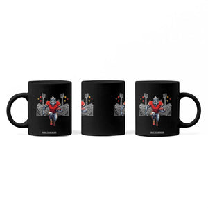 Wolf Football Lover Coffee Mug Midwest Game Day Lifestyle TS12 Print Your Wear