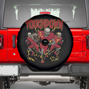 Skeleton Game Day Spare Tire Cover Touchdown Football Fan Gift TS12 Black Print Your Wear