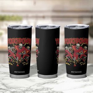 Skeleton Game Day Tumbler Cup Touchdown Football Fan Gift TS12 Print Your Wear