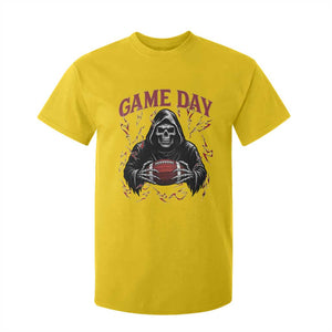 Funny Grim Reaper Dark Football T Shirt For Kid Game Day Fan Lifestyle TS12 Daisy Print Your Wear