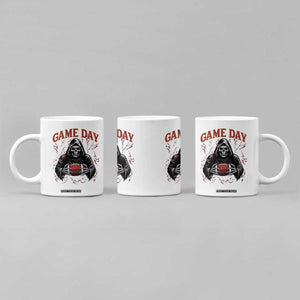 Funny Grim Reaper Dark Football Coffee Mug Game Day Fan Lifestyle TS12 Print Your Wear