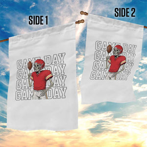 Funny Skeleton Dark Football Garden Flag Sport Humor Gift TS12 Print Your Wear