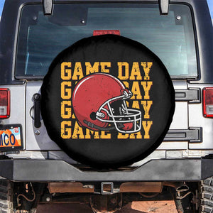 Funny Football Helmet Spare Tire Cover Game Day Sport Lover Gift TS12 No hole Black Print Your Wear