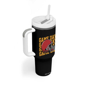 Funny Football Helmet Tumbler With Handle Game Day Sport Lover Gift TS12 Print Your Wear