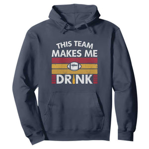 This Team Makes Me Drink Hoodie KC Pride Gift TS12 Navy Print Your Wear