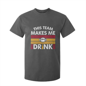 This Team Makes Me Drink T Shirt For Kid KC Pride Gift TS12 Dark Heather Print Your Wear