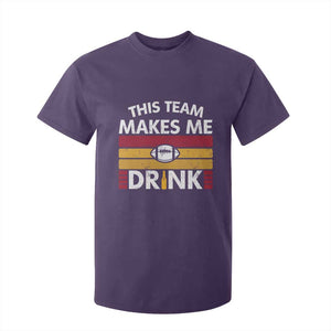 This Team Makes Me Drink T Shirt For Kid KC Pride Gift TS12 Purple Print Your Wear