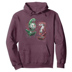 Drip Mexico Soccer Six Seven Meme Hoodie Mexicano Supporter Player Gift TS12 Maroon Print Your Wear