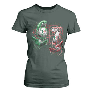 Drip Mexico Soccer Six Seven Meme T Shirt For Women Mexicano Supporter Player Gift TS12 Dark Forest Green Print Your Wear