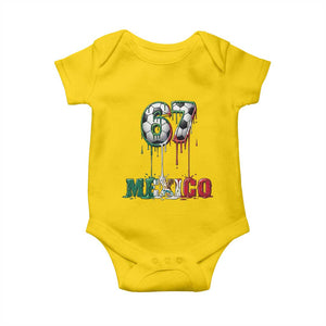 Funny Mexico Soccer 67 Meme Baby Onesie Chicano Soccer Lovers TS12 Daisy Print Your Wear
