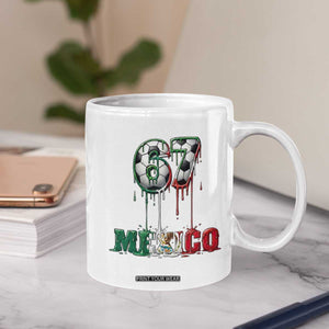 Funny Mexico Soccer 67 Meme Coffee Mug Chicano Soccer Lovers TS12 Print Your Wear