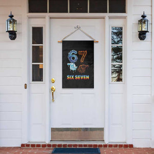 Water Fire Element Six Seven Garden Flag Trendy Meme Gift TS12 Print Your Wear