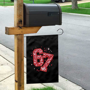Glitch Swirl Effect Printed Six Seven Meme Garden Flag Valentines Day Gift TS12 Print Your Wear
