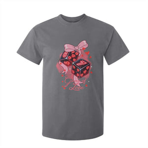 Funny The Game Of Love Six Seven Dice Meme T Shirt For Kid TS12 Charcoal Print Your Wear