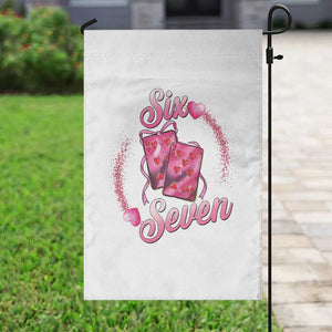 Playing Cards 67 Of Hearts Garden Flag Six Seven Valentine Meme TS12 Print Your Wear