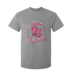 Playing Cards 67 Of Hearts T Shirt For Kid Six Seven Valentine Meme TS12 Sport Gray Print Your Wear