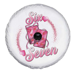 Playing Cards 67 Of Hearts Spare Tire Cover Six Seven Valentine Meme TS12 Print Your Wear