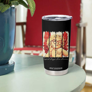 Retro Cupid Says Six Seven Tumbler Cup 67 Valentines Day TS12 Print Your Wear