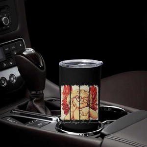 Retro Cupid Says Six Seven Tumbler Cup 67 Valentines Day TS12 Print Your Wear