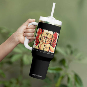 Retro Cupid Says Six Seven Tumbler With Handle 67 Valentines Day TS12 Print Your Wear