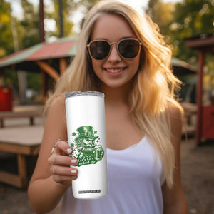 Lets Get Lucked Up Skinny Tumbler St Patricks Day Party Humor TS12 Print Your Wear