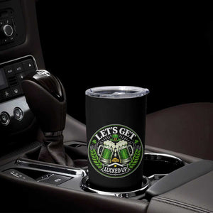 Lets Get Lucked Up Tumbler Cup Funny Saint Patricks Day Lucky Drinking TS12 Print Your Wear