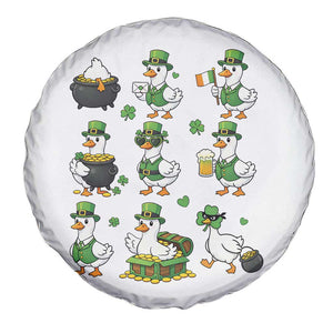 St Patricks Day Goose Crew Irish Celebration Spare Tire Cover TS12 Print Your Wear