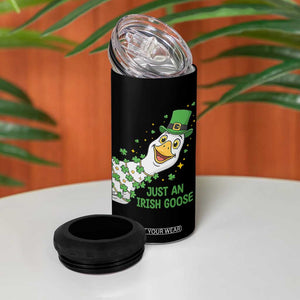 Just An Irish Goose 4 in 1 Can Cooler Tumbler Funny St Patricks Day TS12 Print Your Wear